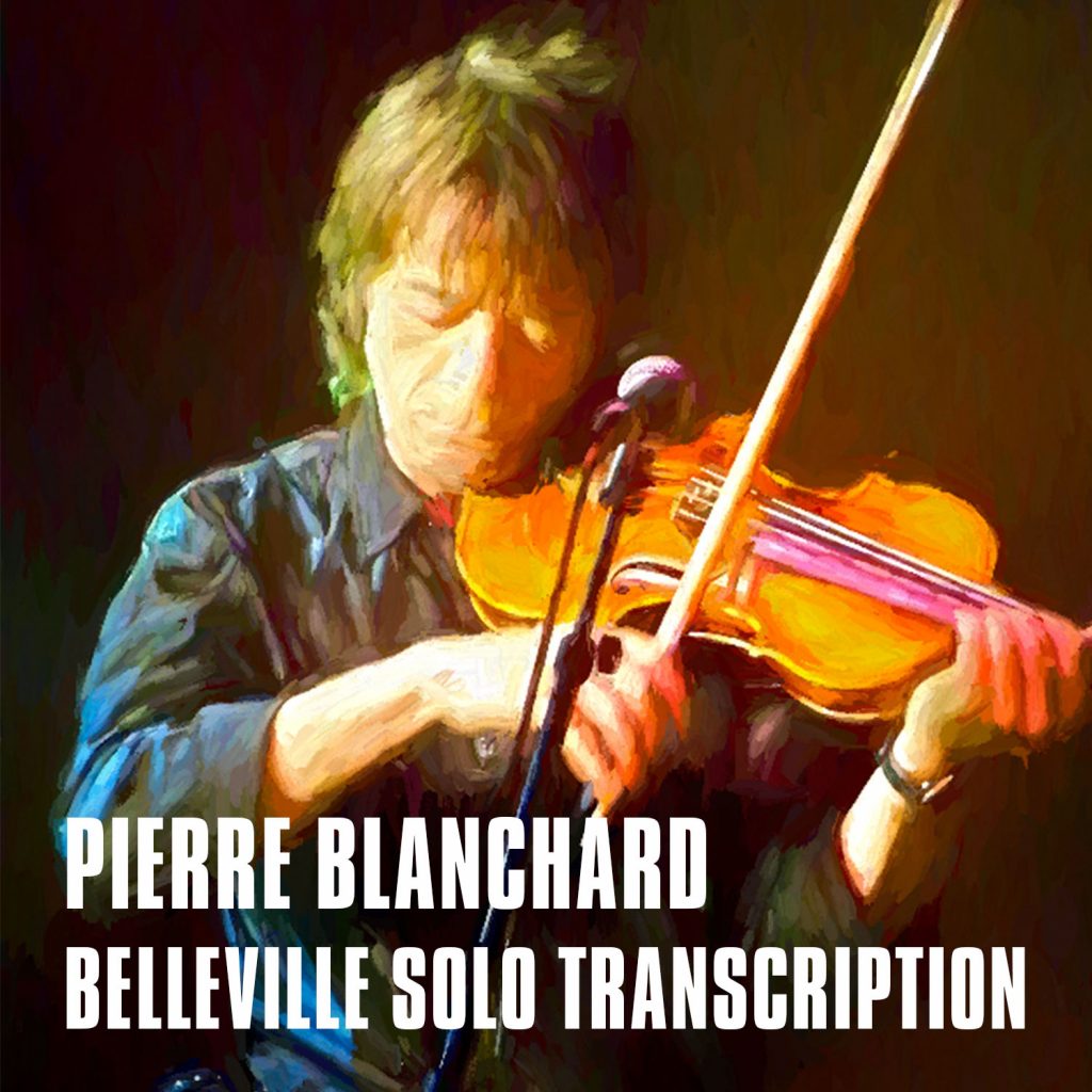 Pierre Blanchard Belleville Solo Transcription Jazz Violin Playground